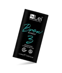 InLei® BROW BOMBER 3 MONODOSE – Unt nutritiv pentru sprâncene, 9 x 1,2 ml