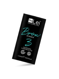 InLei® BROW BOMBER 3 MONODOSE – Unt nutritiv pentru sprâncene, 9 x 1,2 ml