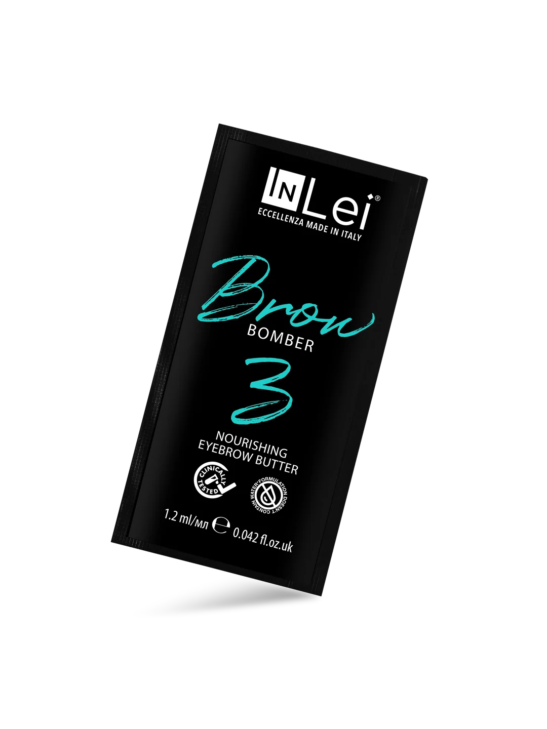 InLei® BROW BOMBER 3 MONODOSE – Unt nutritiv pentru sprâncene, 9 x 1,2 ml
