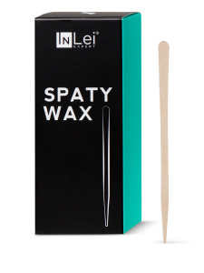 InLei® SPATY WAX spatulă din lemn cu vârf subțire 100buc
