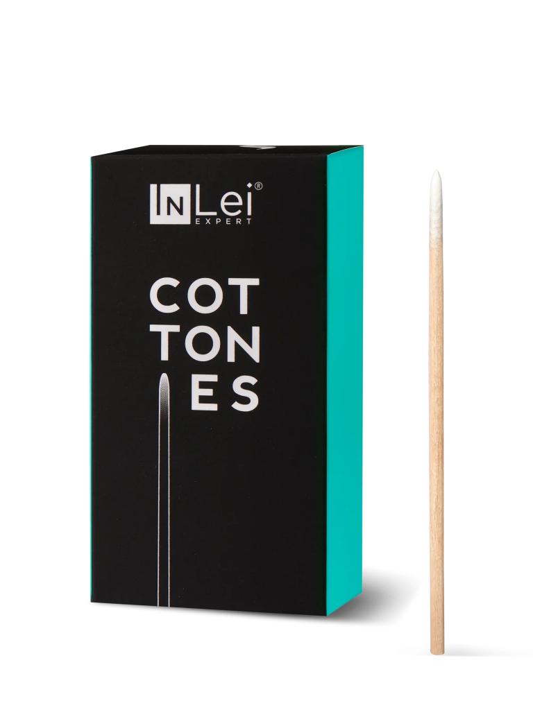 COTTONIES bețișoare de lemn cu vârf ascuțit din bumbac 100buc