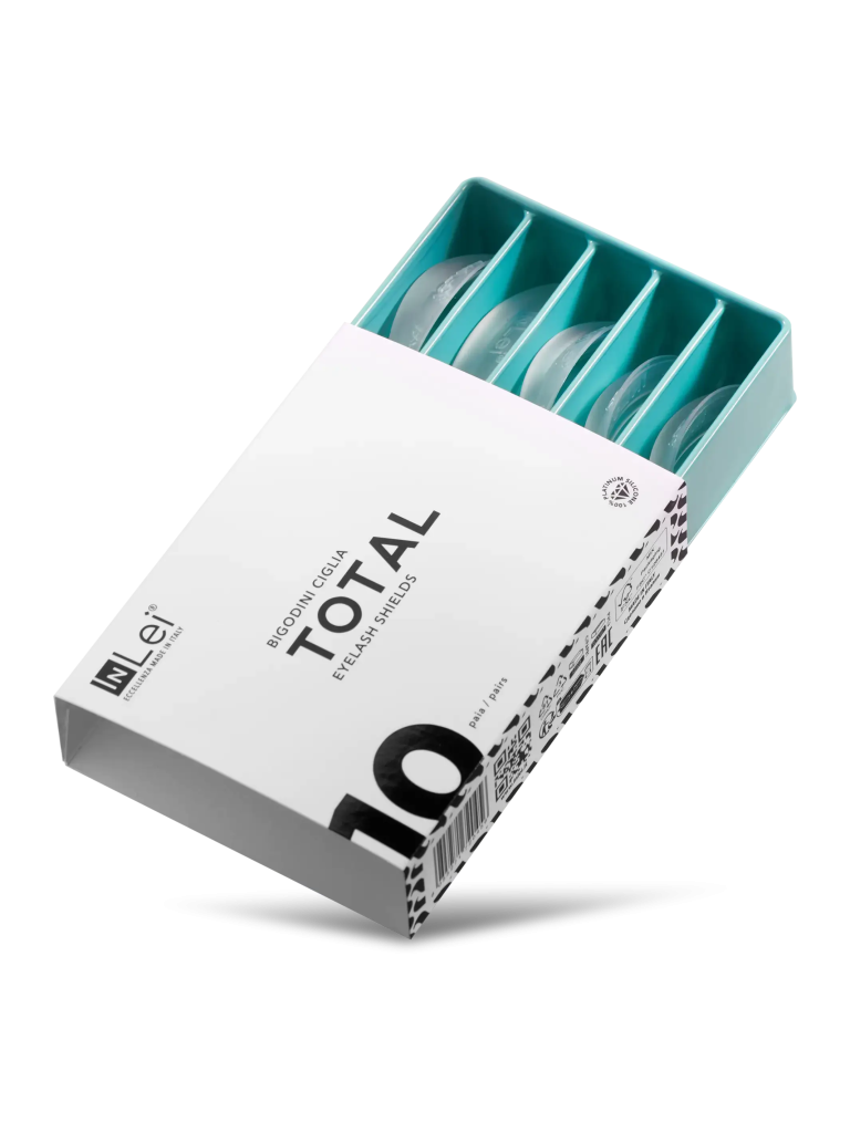 InLei® TOTAL 10 bigudiuri din silicon pentru gene mix 10 mărimi
