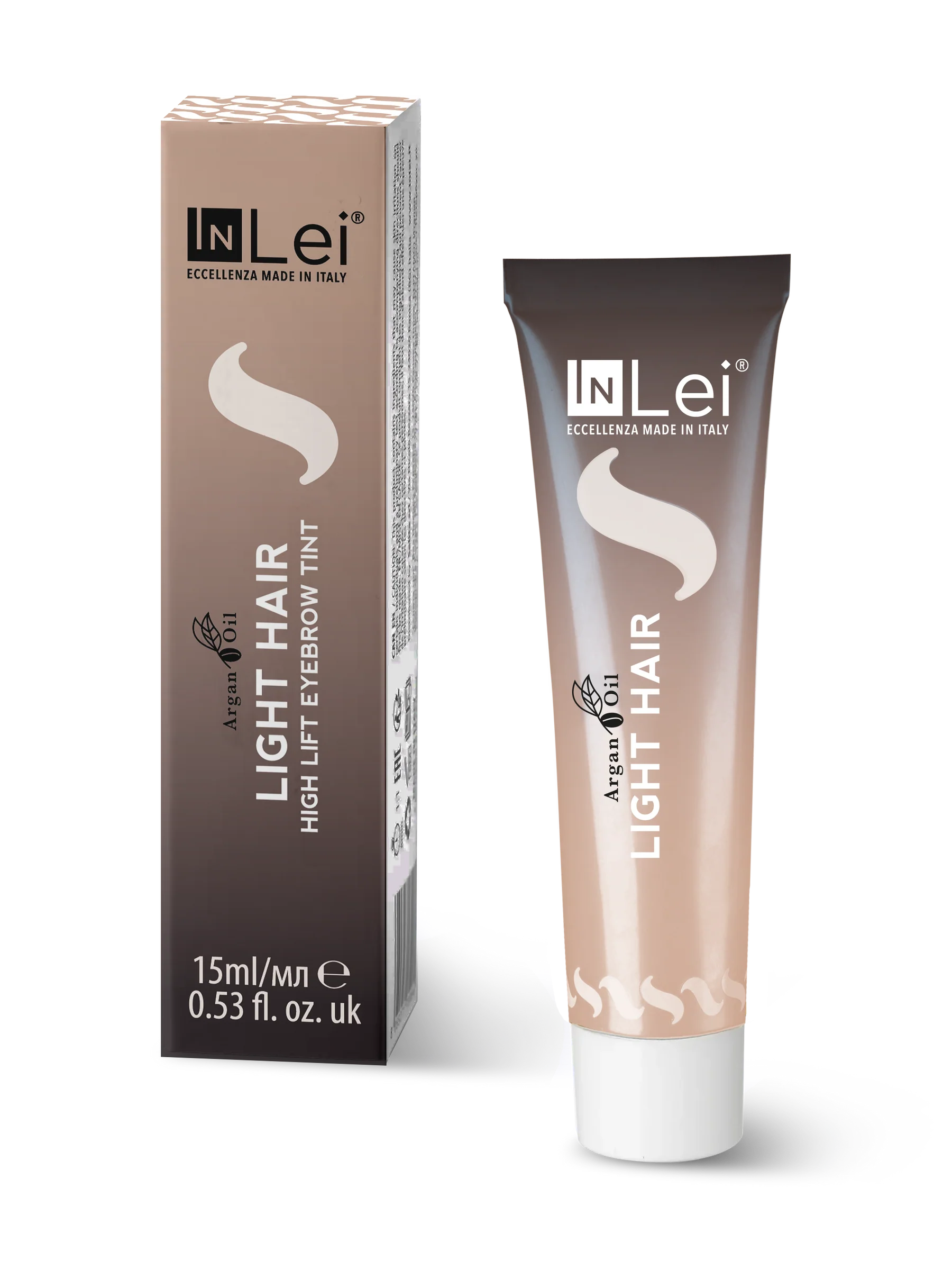 LIGHT HAIR vopsea decolorantă pentru sprâncene, cu ulei de argan 15 ml - imagine 2