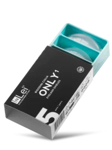 ONLY 1 – bigudiuri din silicon platinic pentru gene, mix 5 mărimi
