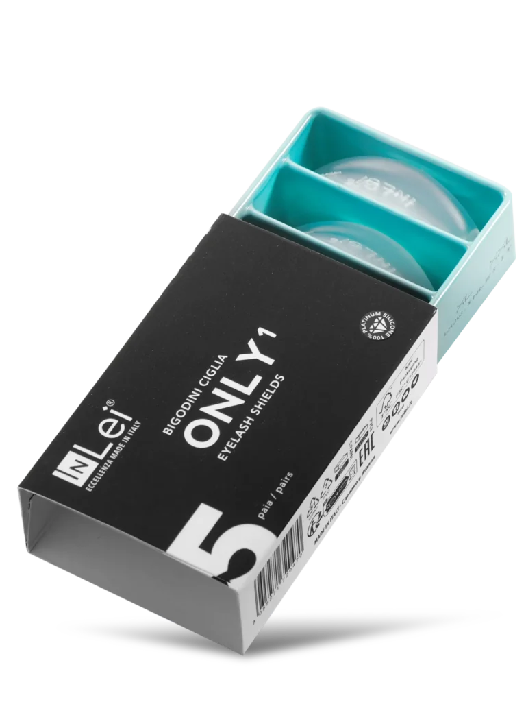 ONLY 1 – bigudiuri din silicon platinic pentru gene, mix 5 mărimi