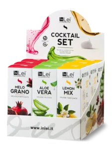 EXPOZITOR COCKTAIL SET – mix demachiante pentru gene, sprâncene și față 100 ml