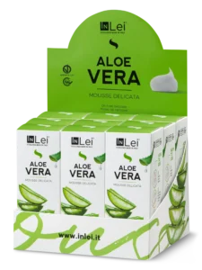 EXPOZITOR ALOE VERA – demachiant delicat pentru gene, sprâncene și față 100 ml