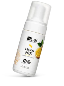 MOUSSE LEMON MIX – demachiant tonifiant pentru gene, sprâncene și față 100 ml