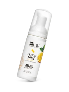 MOUSSE LEMON MIX TRAVEL SIZE – demachiant tonifiant pentru gene, sprâncene și față 50 ml